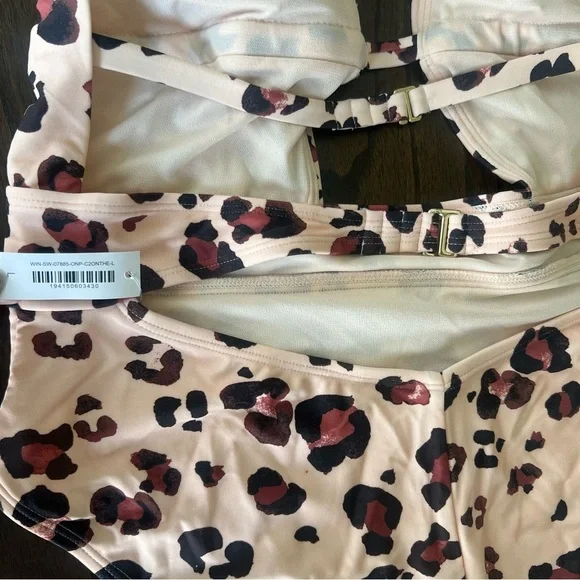NWT Adore Me Leopard Print Bikini - Large - Picture 6 of 16